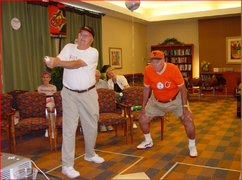 Illustration for article titled Retirement Home Wii Home Run Derby